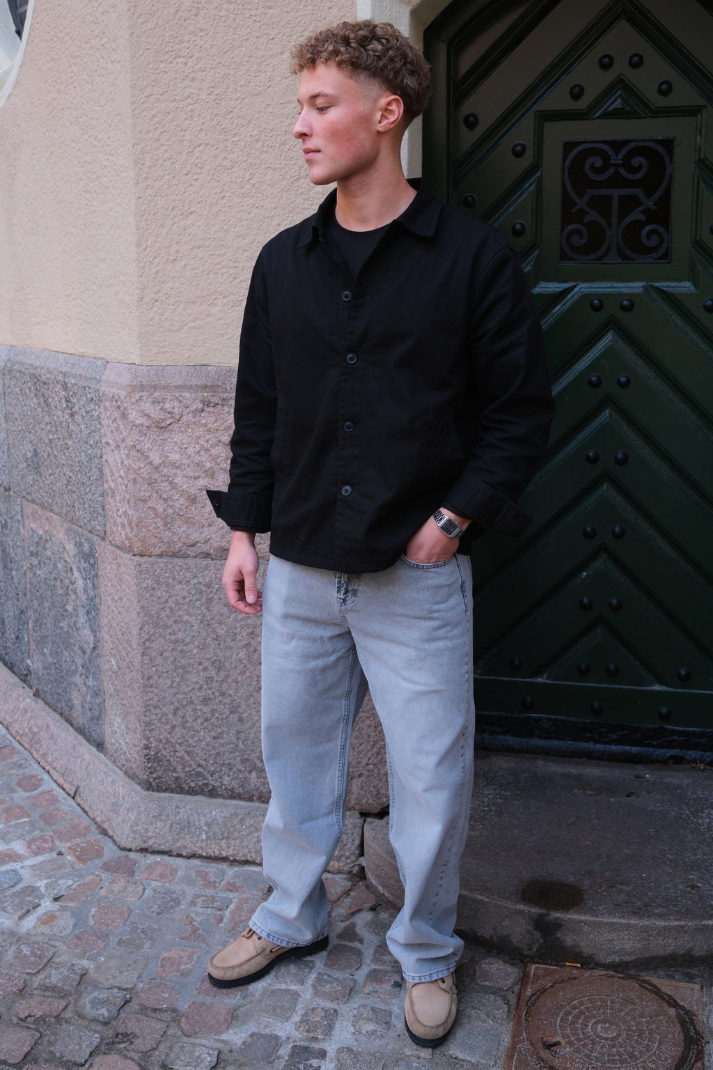 William Regular Farkut - Harmaa Denim