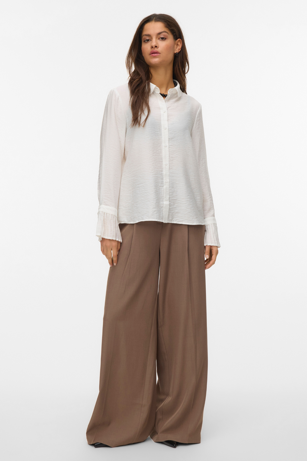 Plissi-paita - Lumikki