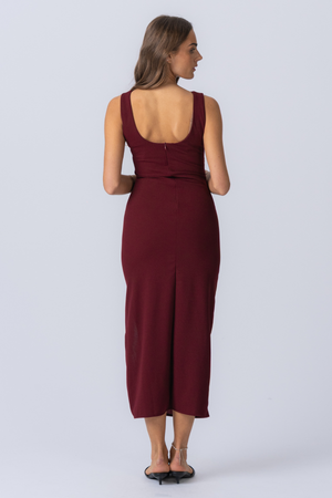 Lucia -mekko - Burgundia