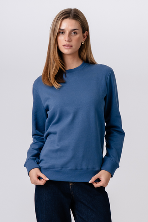 Huppari Crewneck - sininen