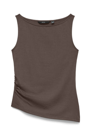 Kira Boat-Neck toppi - Chocolate Martini