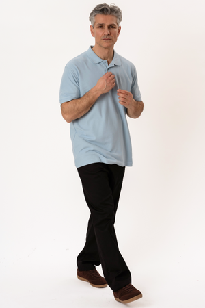 Basic Polo - vaaleansininen
