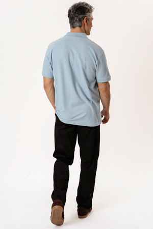 Basic Polo - vaaleansininen
