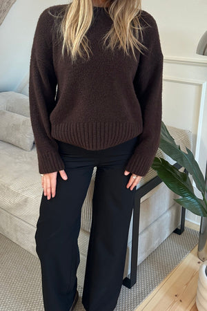 Rosalie Wide Pants - Musta