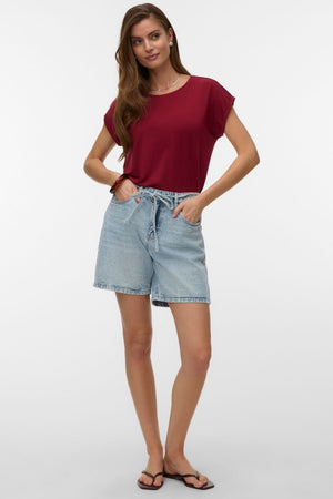 Wienin vyö Shorts Mix - Vaaleansininen Denim