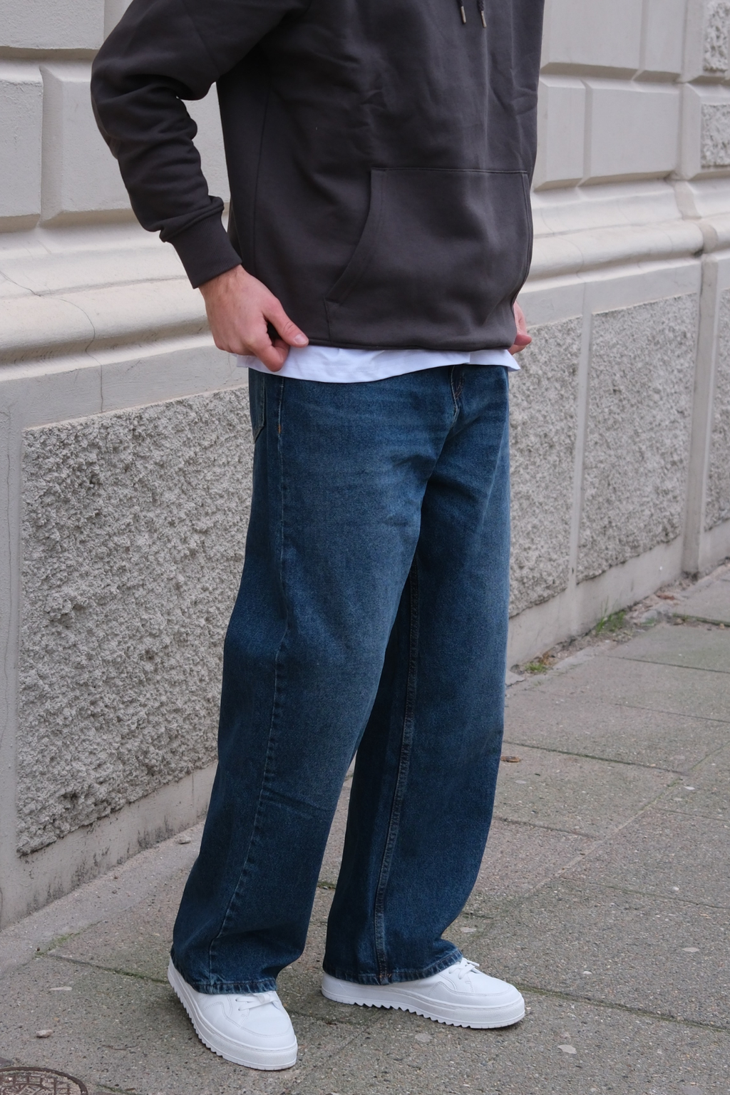 Baggy Jeans - vaaleansininen