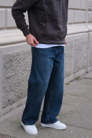 Baggy Jeans - vaaleansininen