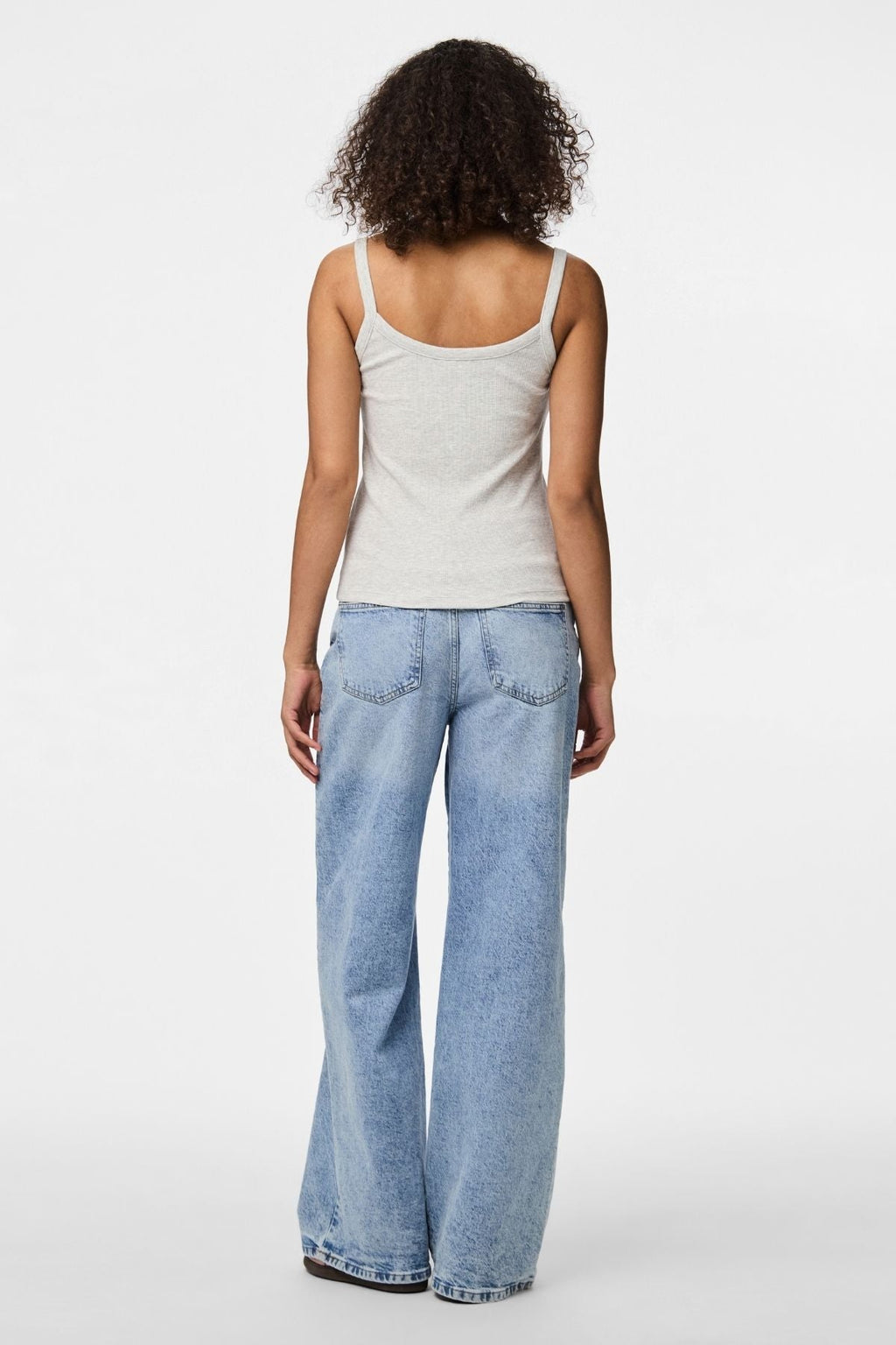 Voi hihnan yläosa - vaaleanharmaa melange