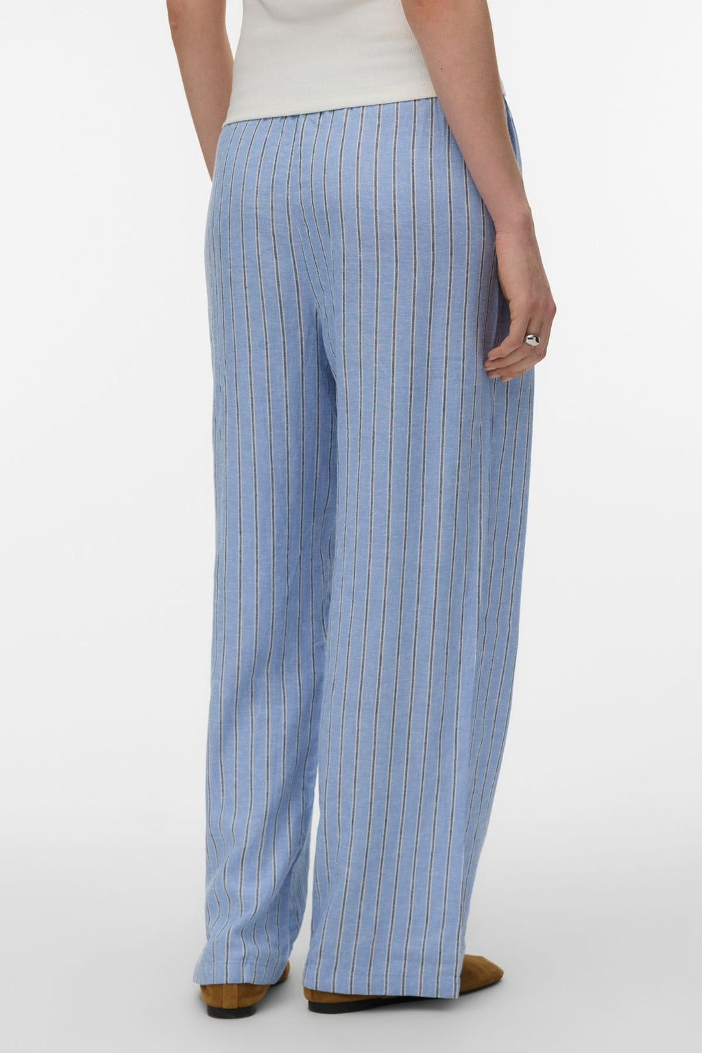 Linn HW Pants - Ruiskukansininen-Liva Navy Blazer