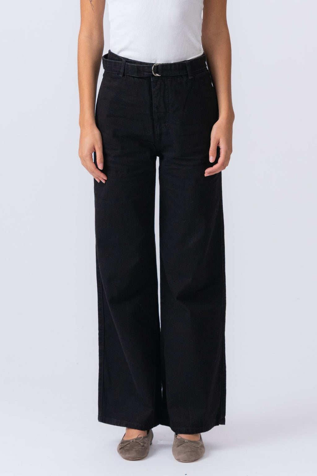 Amalia farkut - tummanharmaa