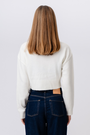 Kenya Short Knit - valkoinen