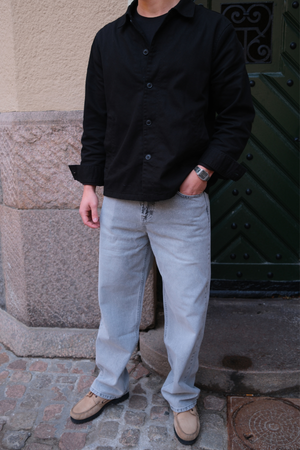 William Regular Farkut - Harmaa Denim