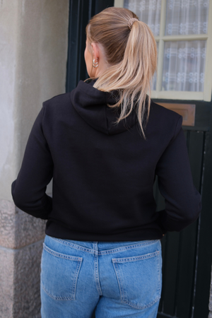 Zip -huppari - musta