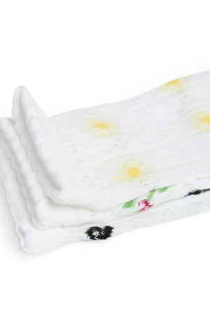 Bella Pointelle Sukat 3 kpl - Cloud Dancer