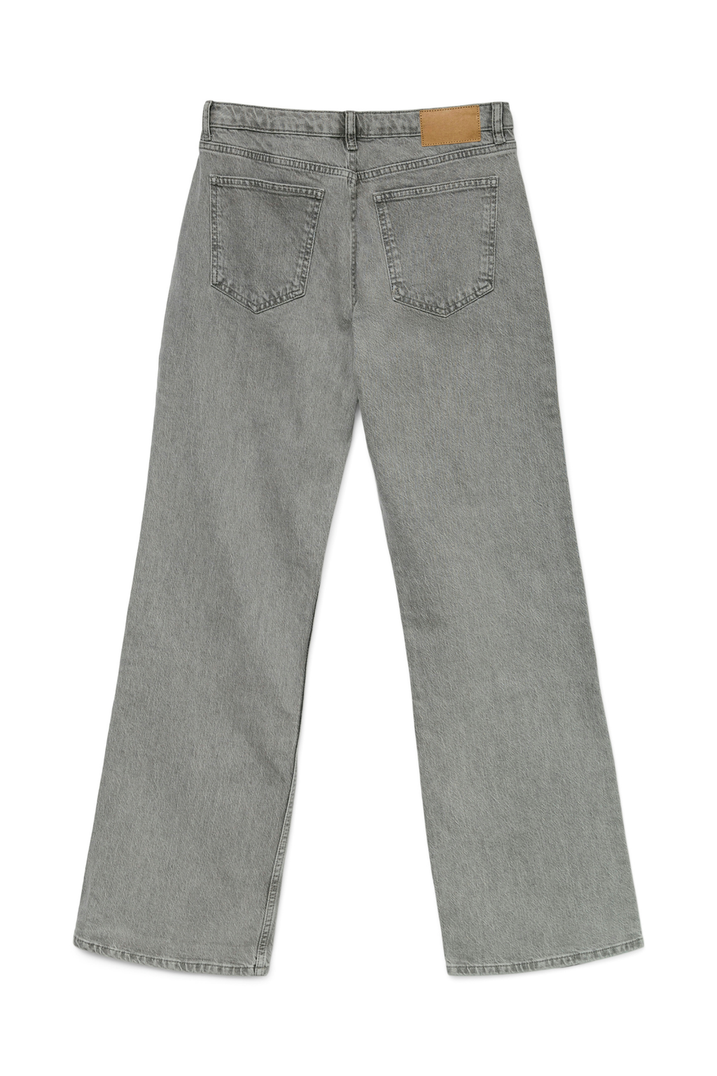 Alexis matala vyötärö farkut - vaaleanharmaa denim