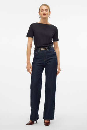 Panda Modal Top - musta