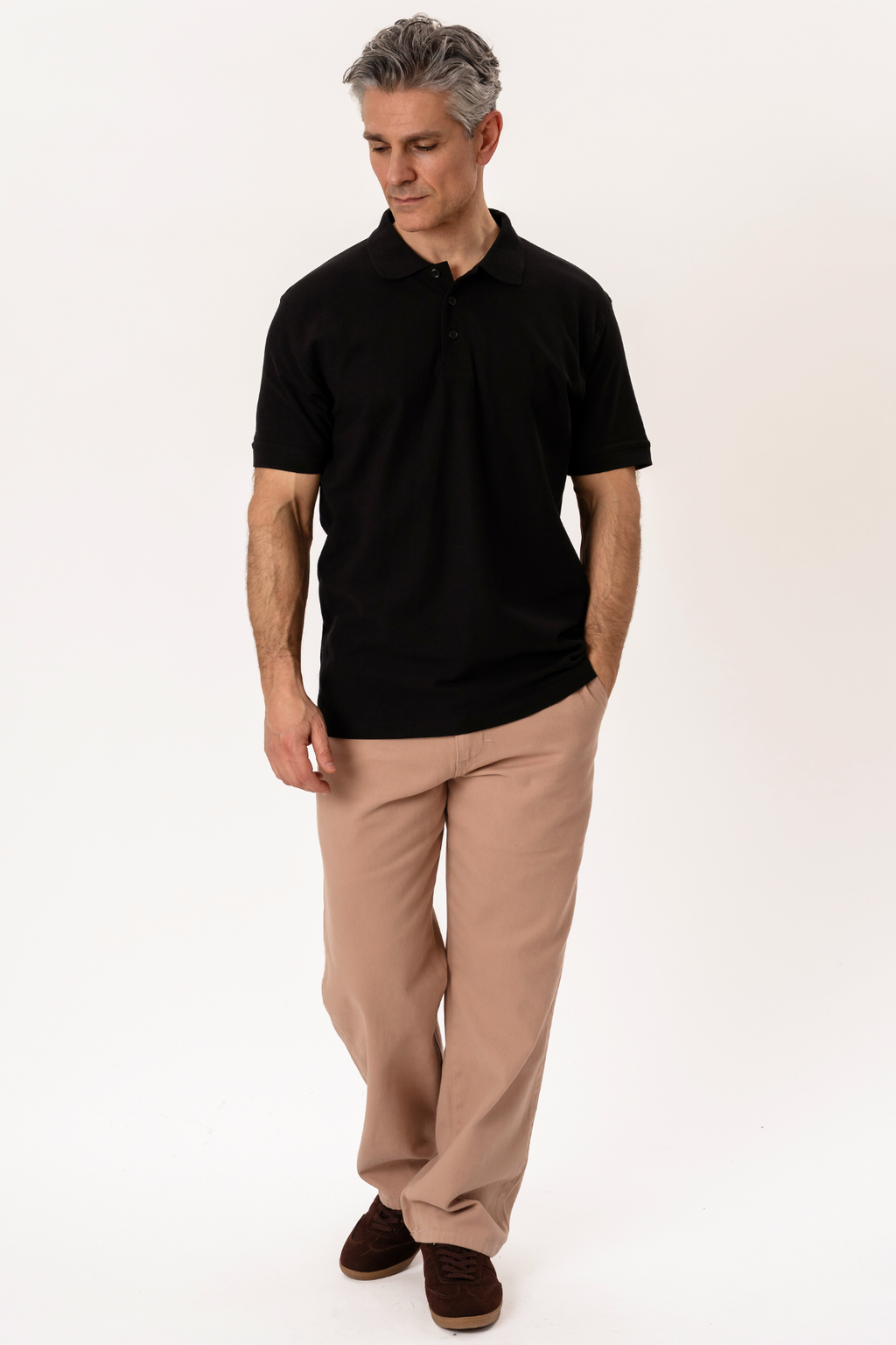 Basic Polo - Musta