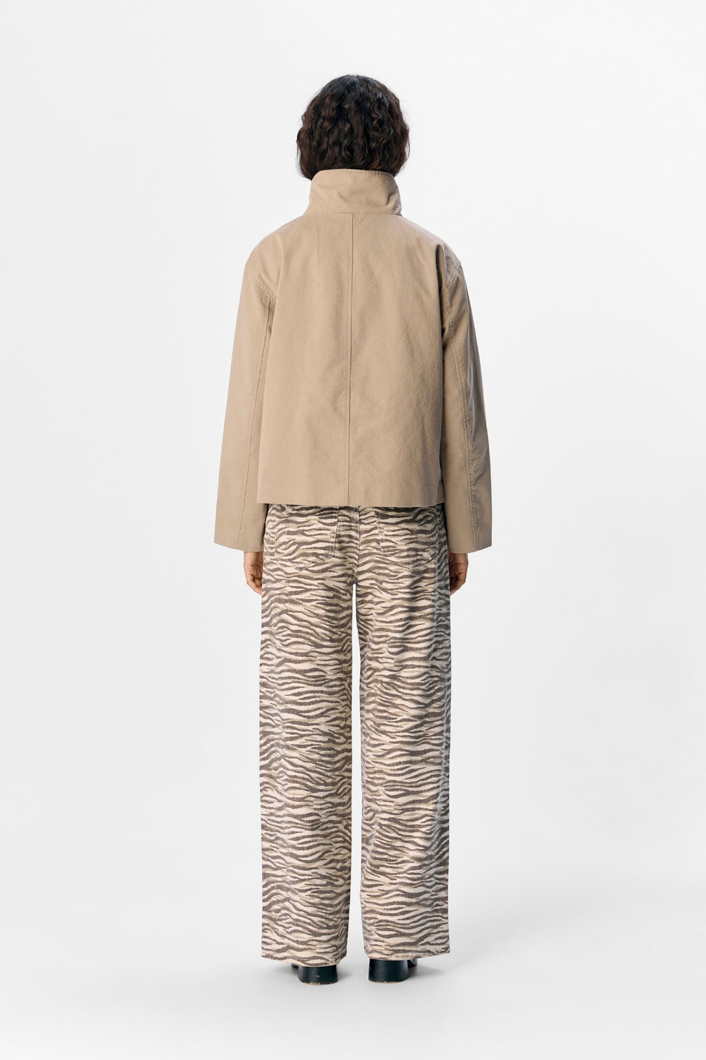 Gro Re lyhyt takki - Desert Taupe