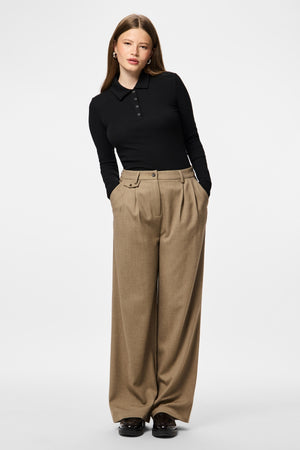 Bubbles Hw Pants - Greige