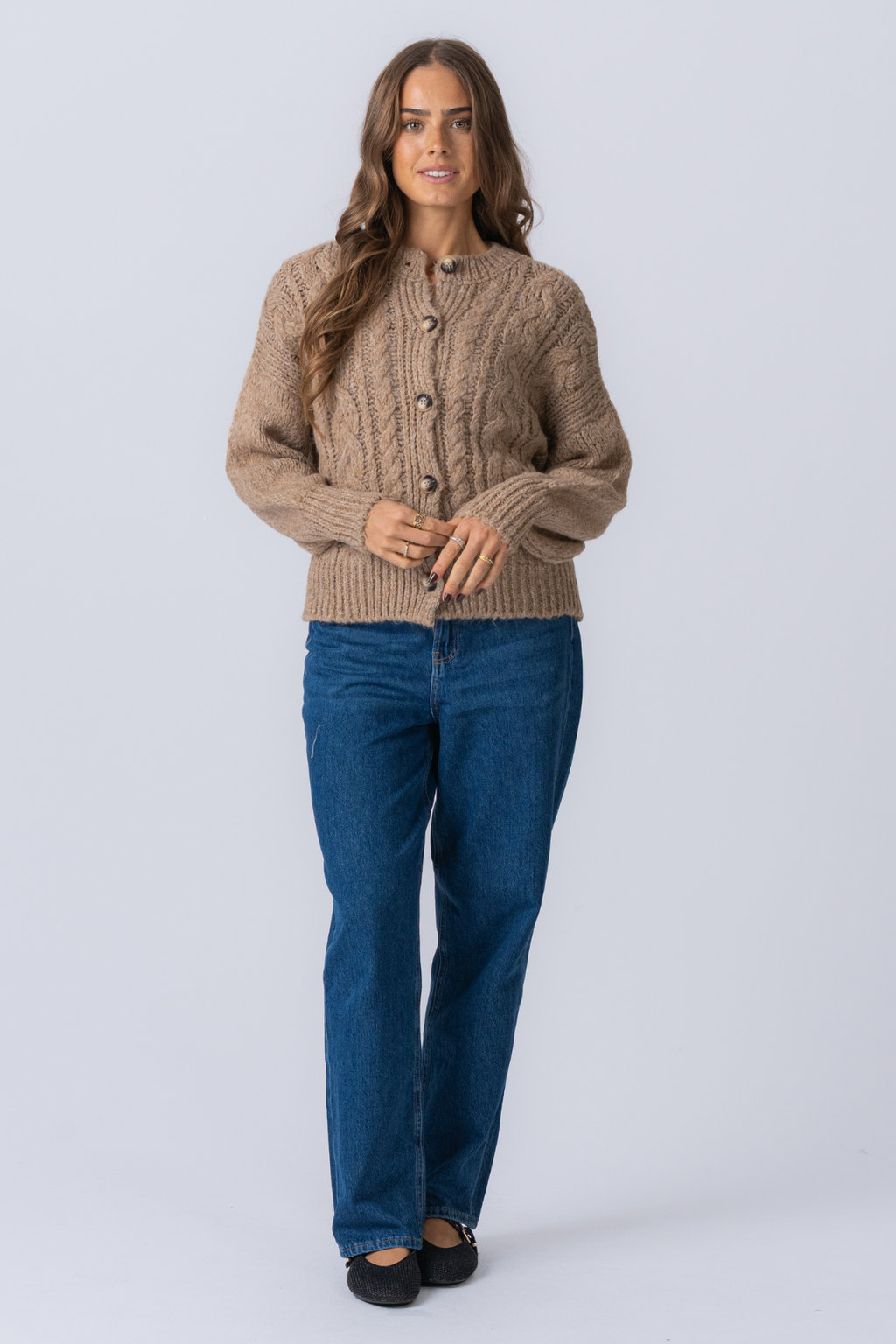 Puuvillaneule - Beige