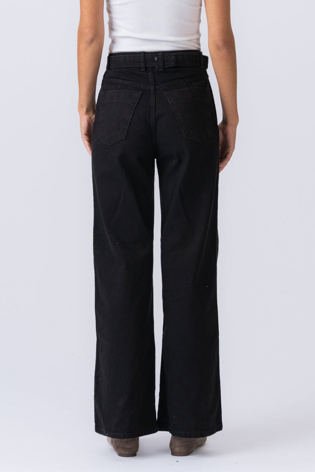 Amalia farkut - tummanharmaa