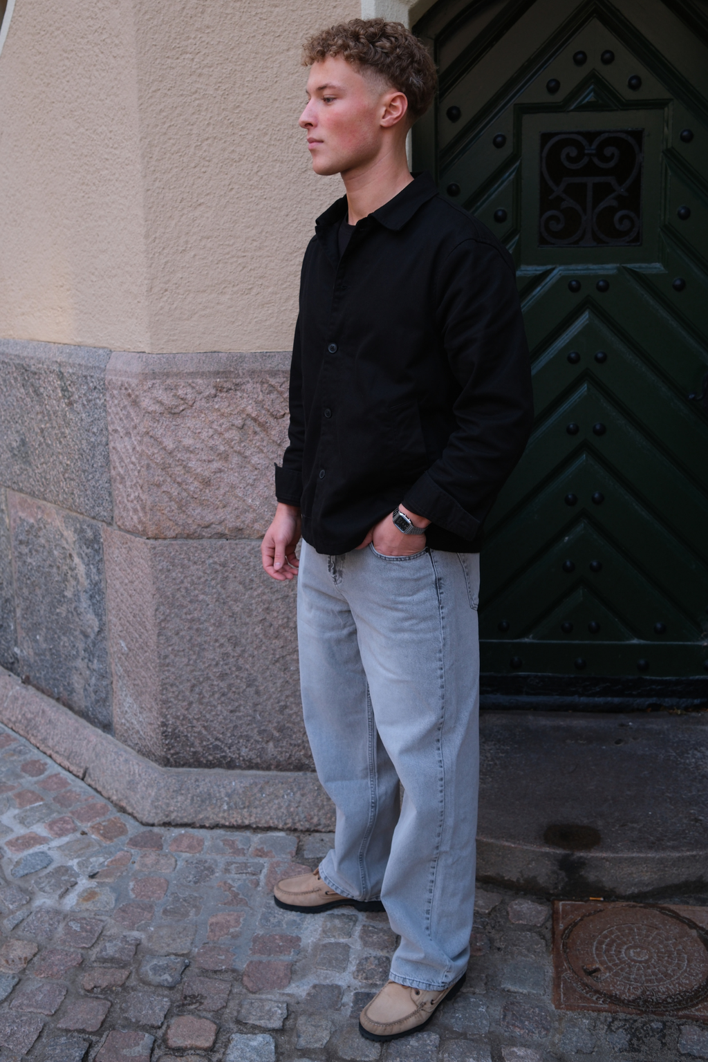 William Regular Farkut - Harmaa Denim