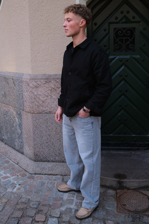 William Regular Farkut - Harmaa Denim