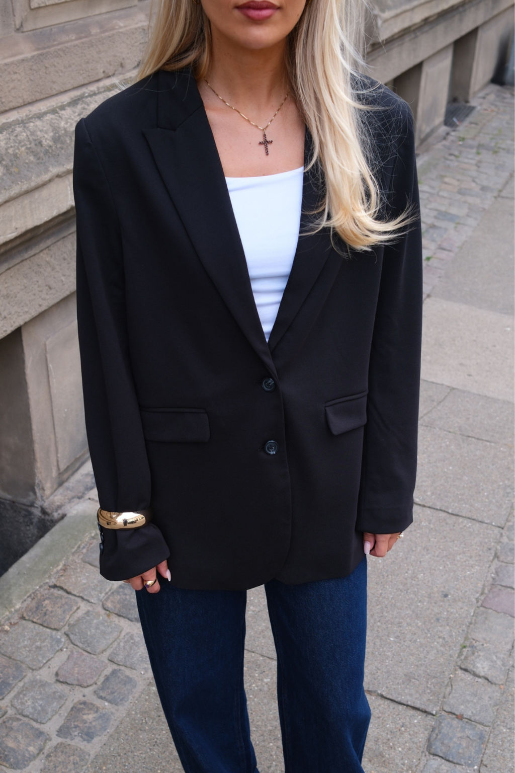 Klassinen istuvuus Blazer - Navy