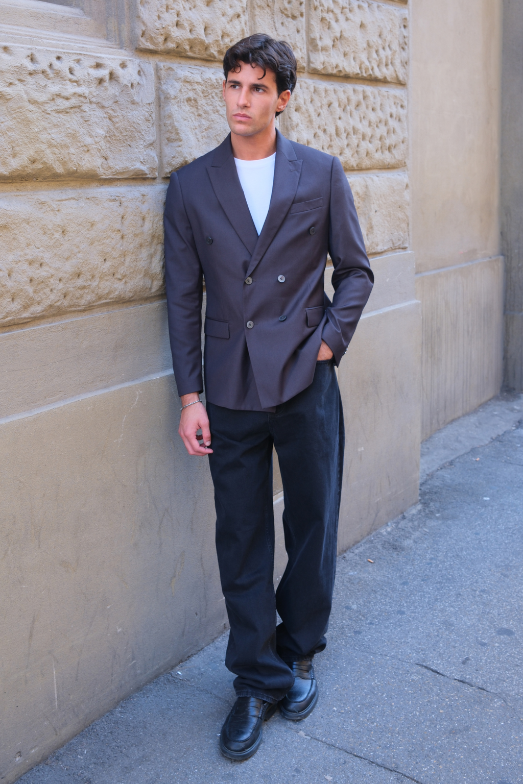 Baggy Jeans - savustettu