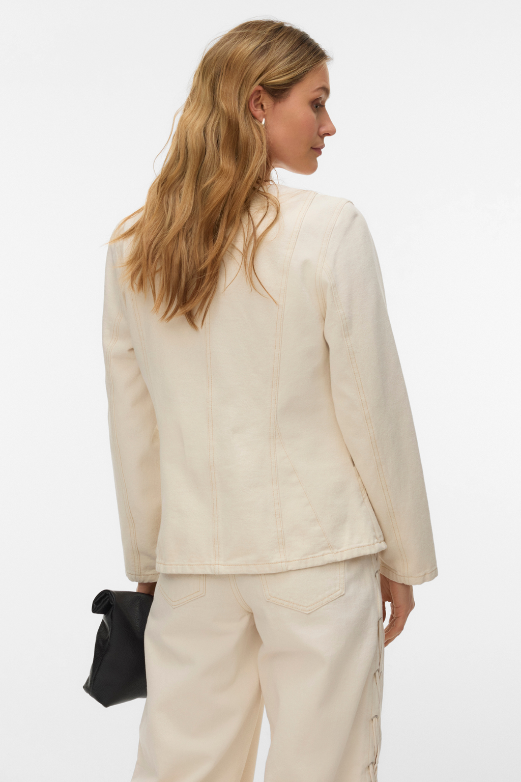 Leva String Ecru Dnm -takki - Ecru