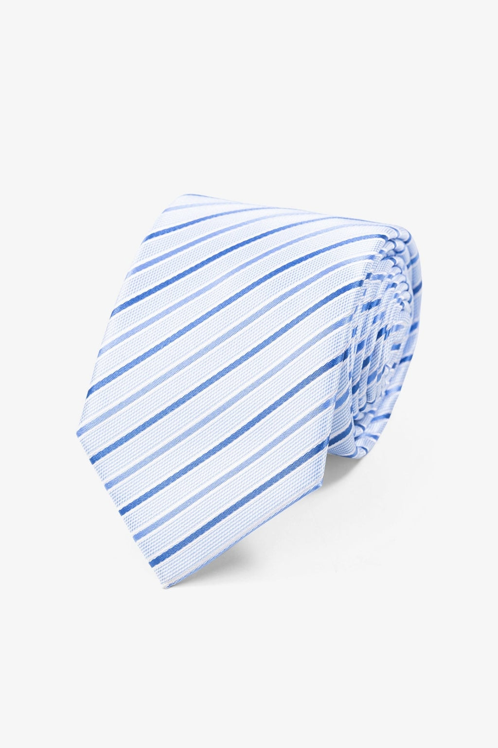 Tie - valkoinen/ vaaleansininen