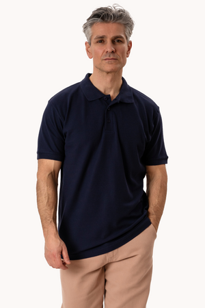 Basic Polo - laivastonsininen