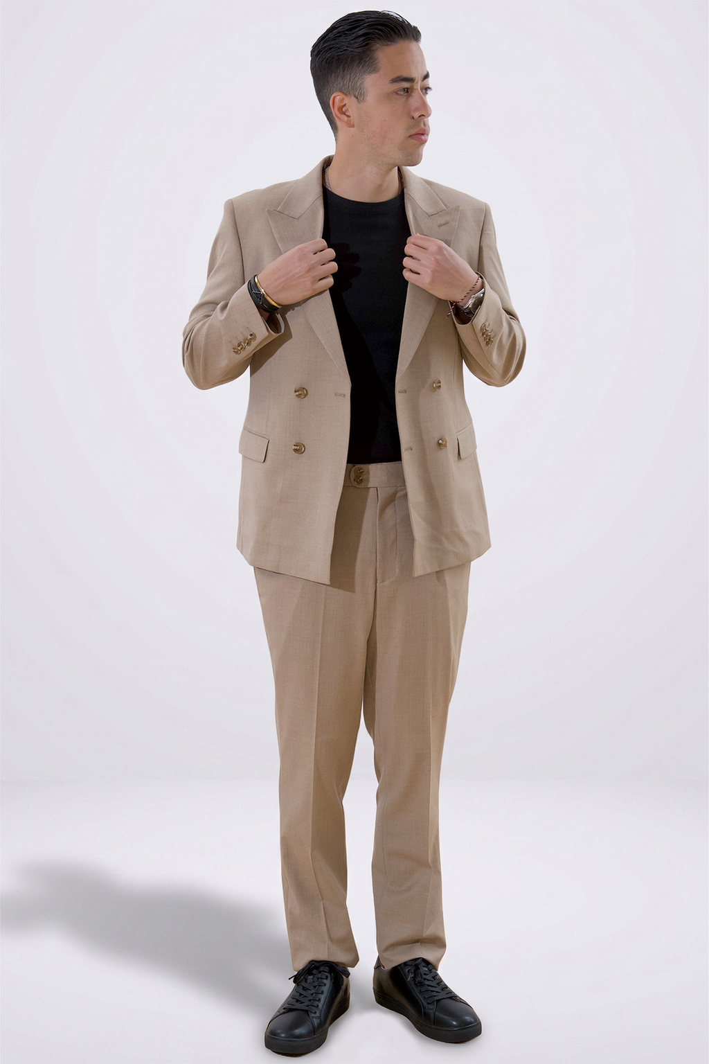 Klassinen bleiseri - beige melange