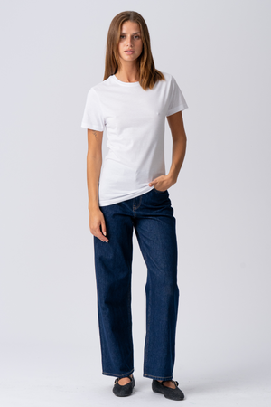 Basic Kevyt t -paita - valkoinen