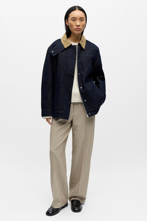 Sirenna Denim Takki - Tummansininen Denim