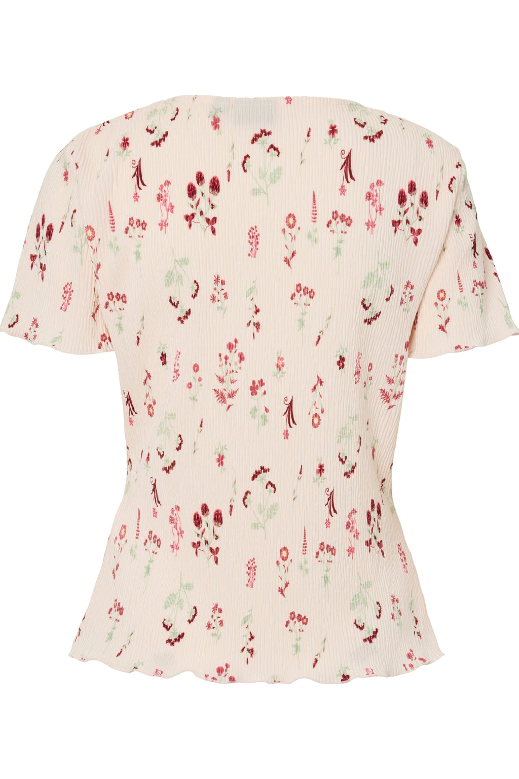 Flora O-neck toppi - terälehti vaaleanpunainen