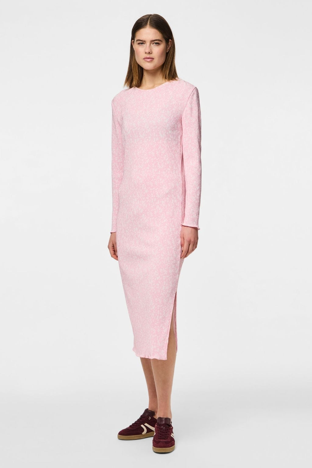 Flora Midi -mekko - Roseate Spoonbill Flower