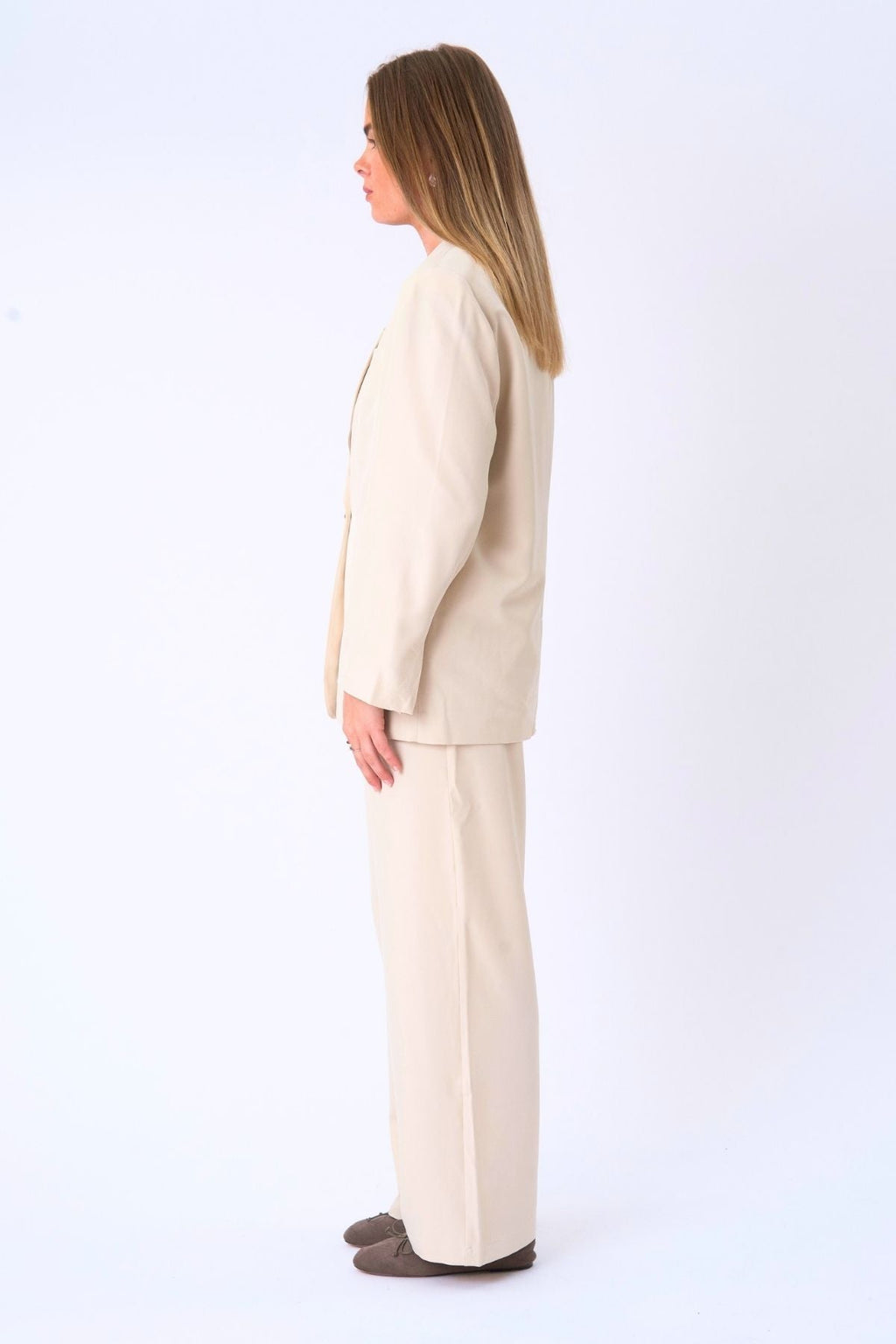 Ylisuuret bleiseri - beige