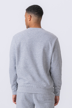 Essential Crewneck - harmaa melange
