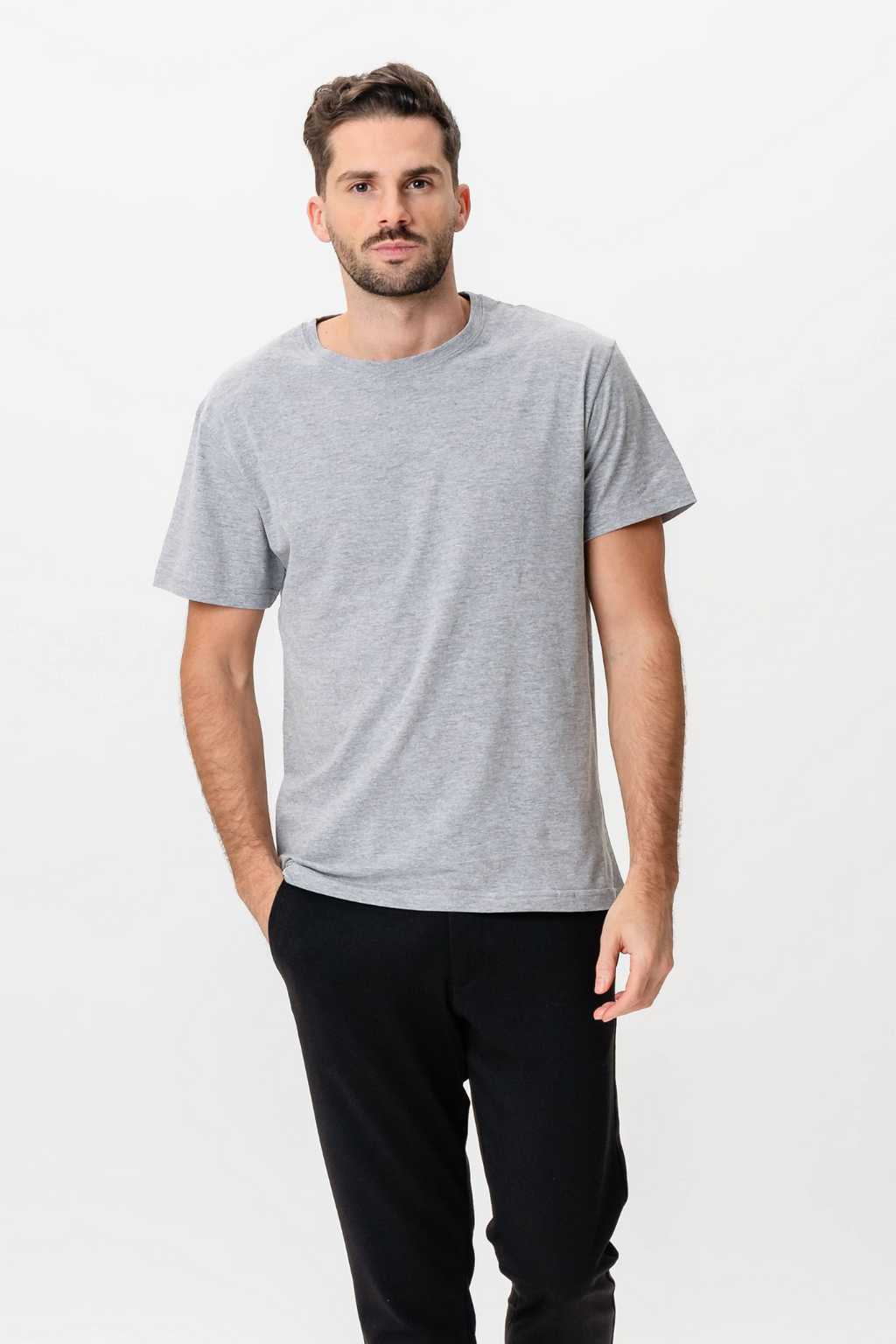 Basic Joy T -paita - Oxford Gray