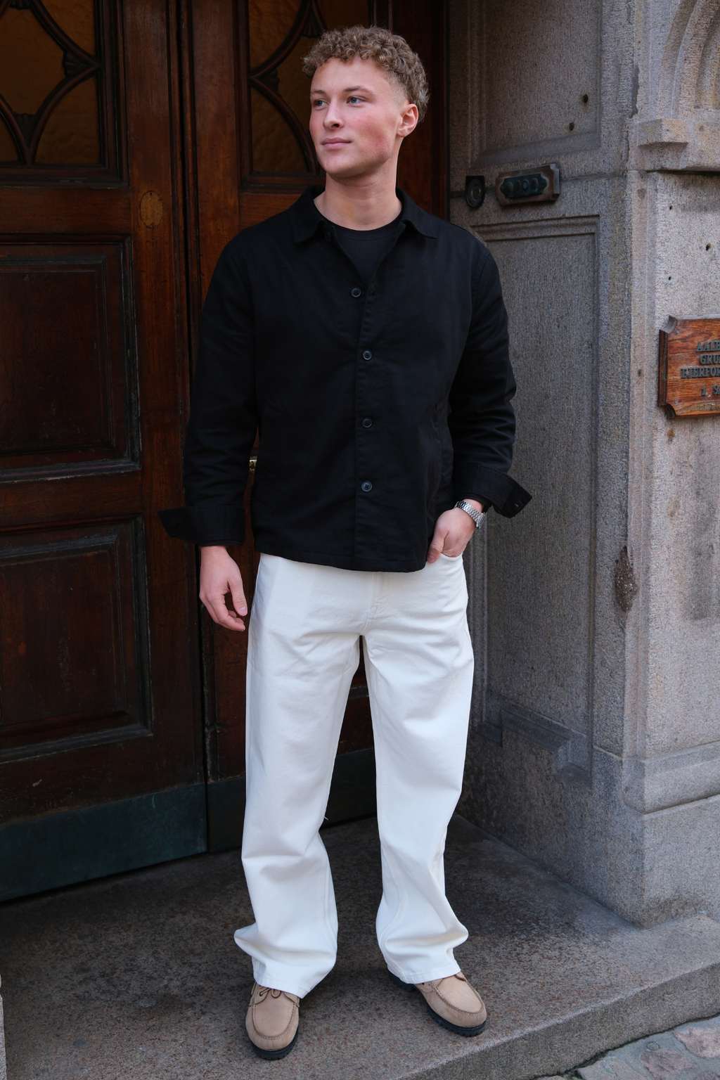 William Regular Farkut - White Denim