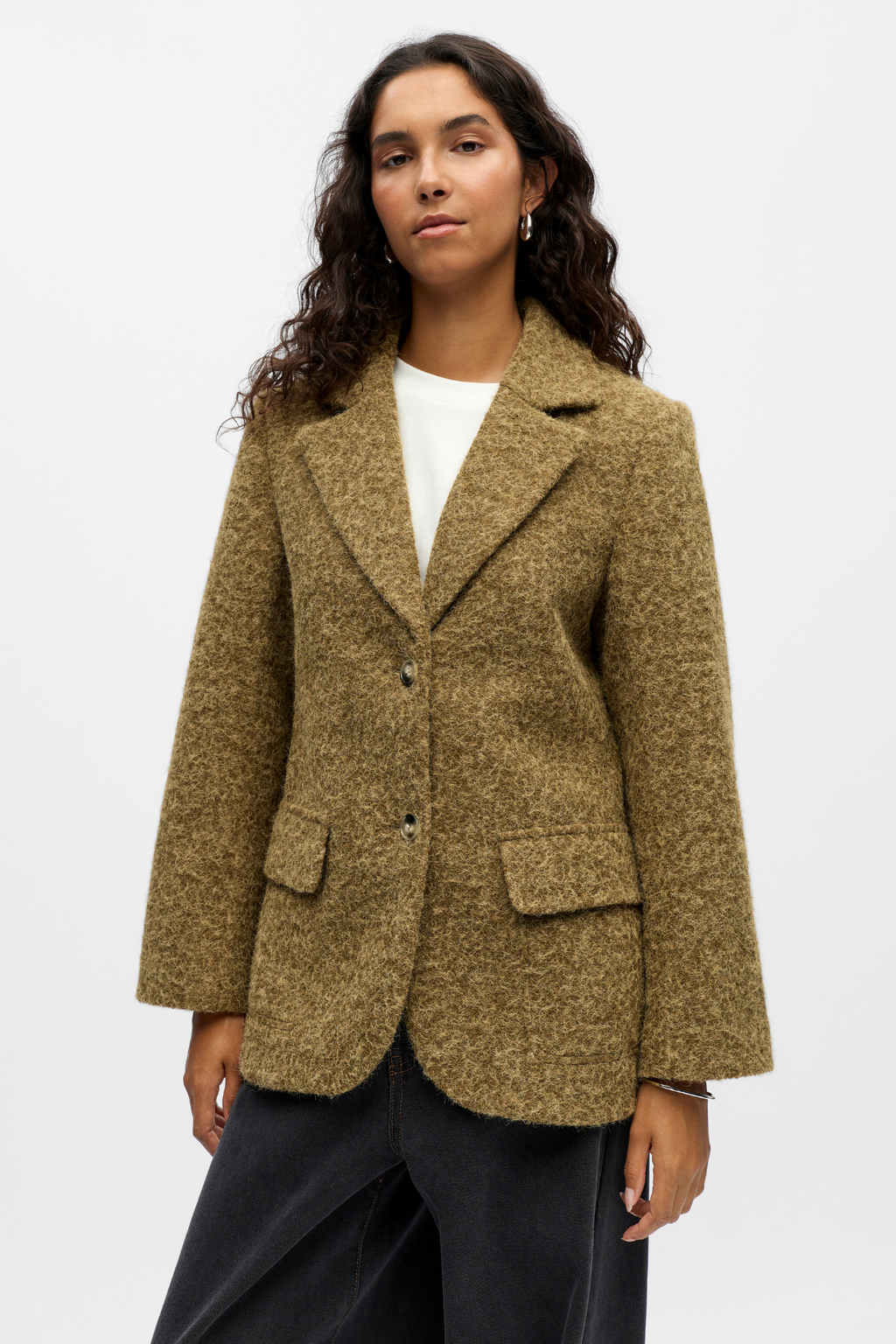 Celina L/S LO -takki - syvä jäkälävihreä