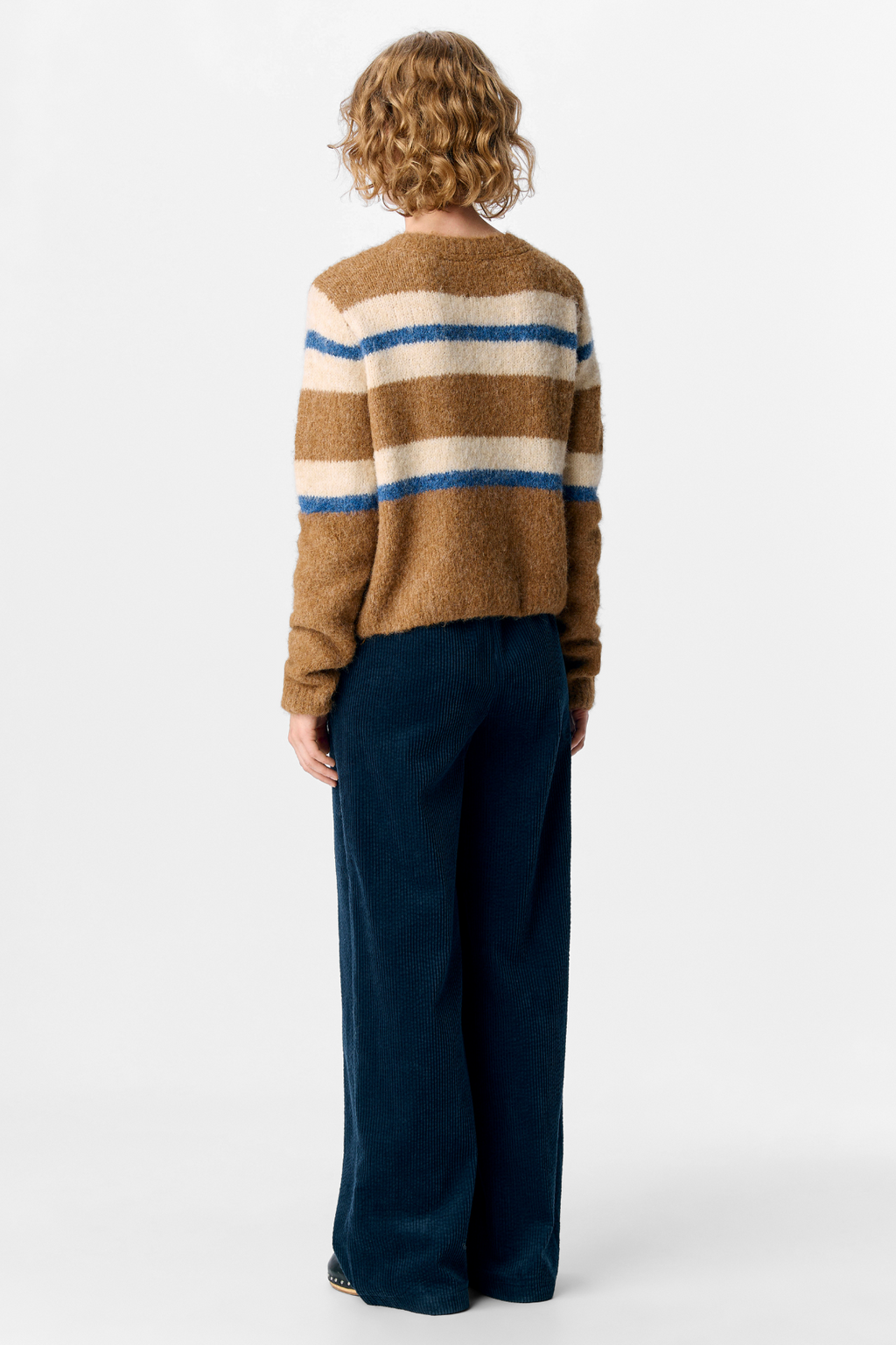 Galia Knit Cardigan - Tannin Melange