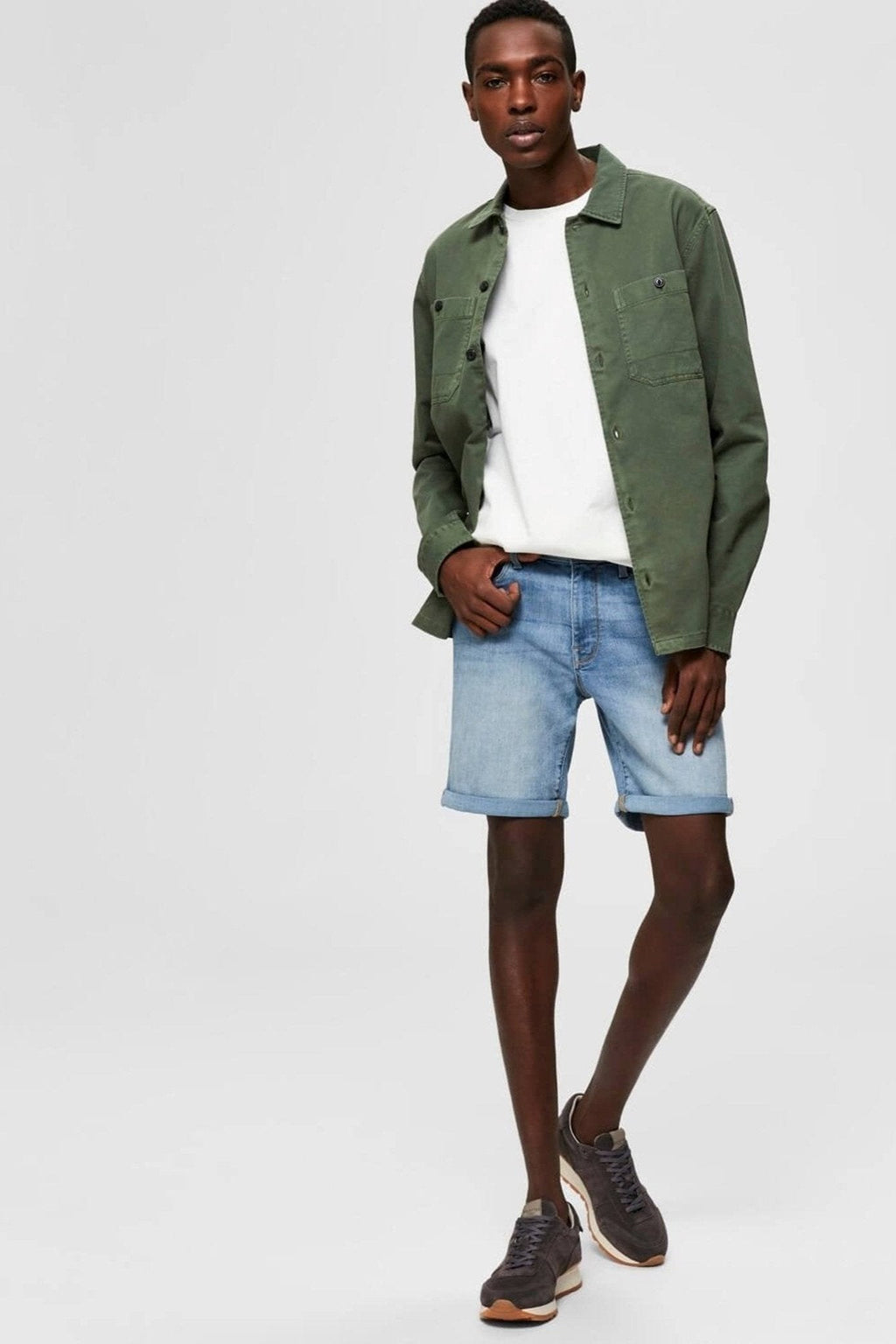 Alex -shortsit - denim sininen