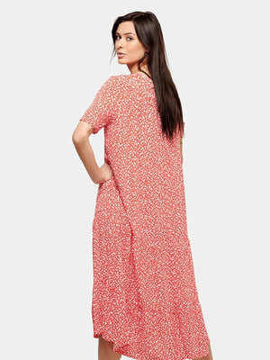 Anna Midi -mekko - punainen