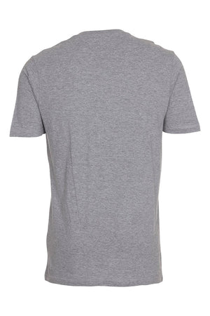 Basic V-kaula-aukkoinen t-paita - Oxford Grey
