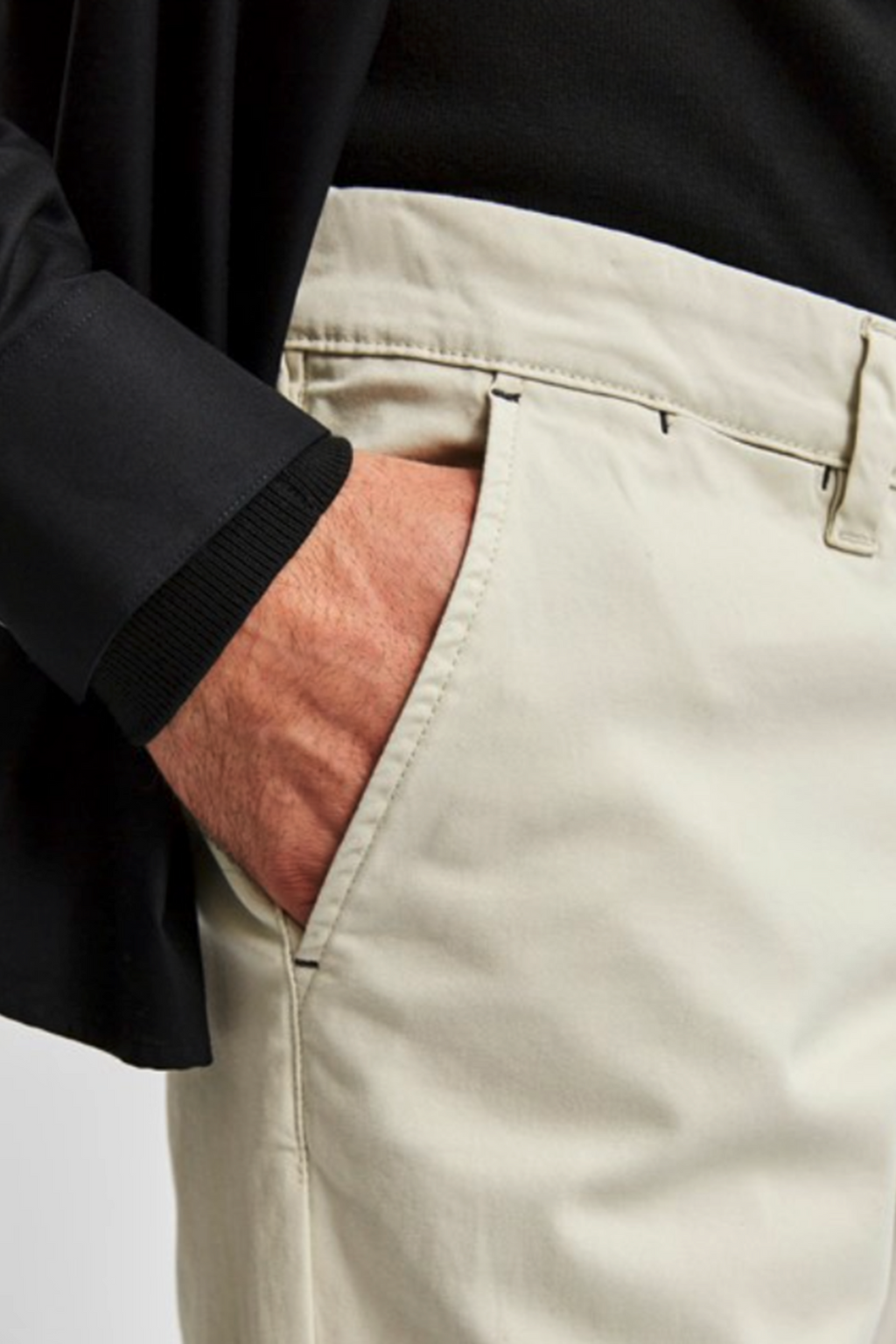 Miles Flex Chino Pant - Moonstruck (orgaaninen puuvilla)