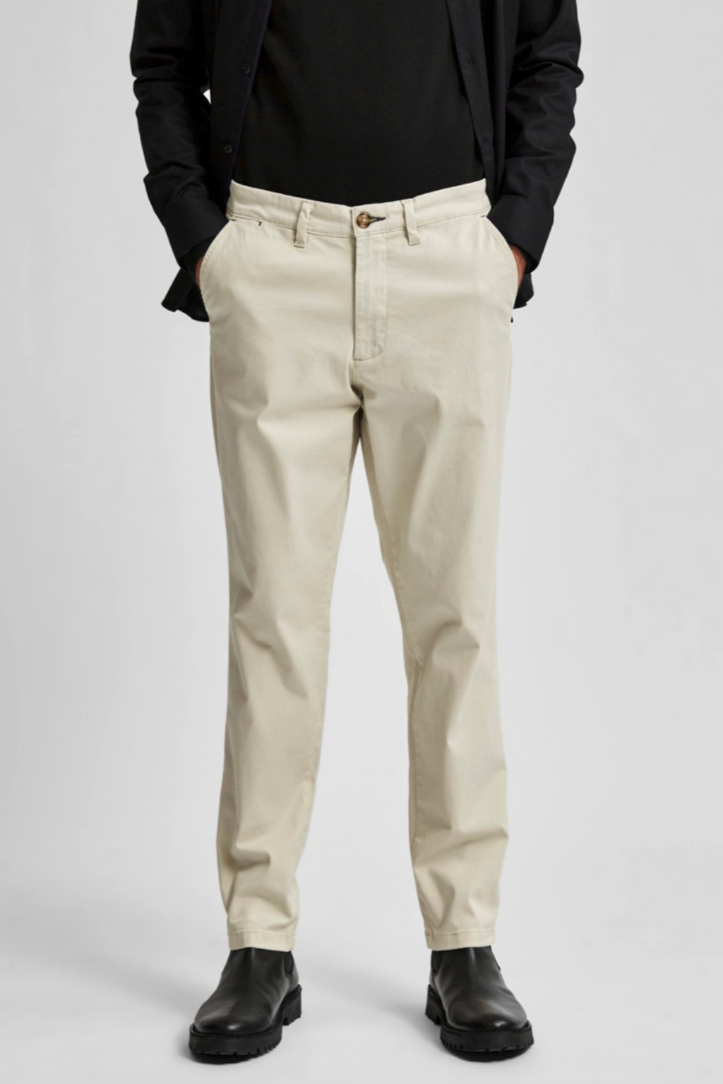 Miles Flex Chino Pant - Moonstruck (orgaaninen puuvilla)