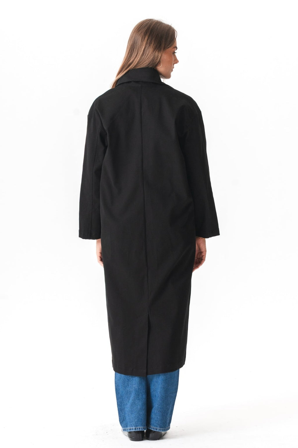 Carla Trenchcoat - musta
