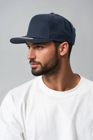 Classic Snapback - tummansininen